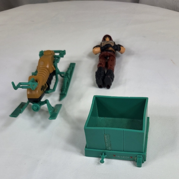 1984 Hasbro GI Joe Zartan With Chameleon Swamp Skier & Blueprint - Picture 9 of 14